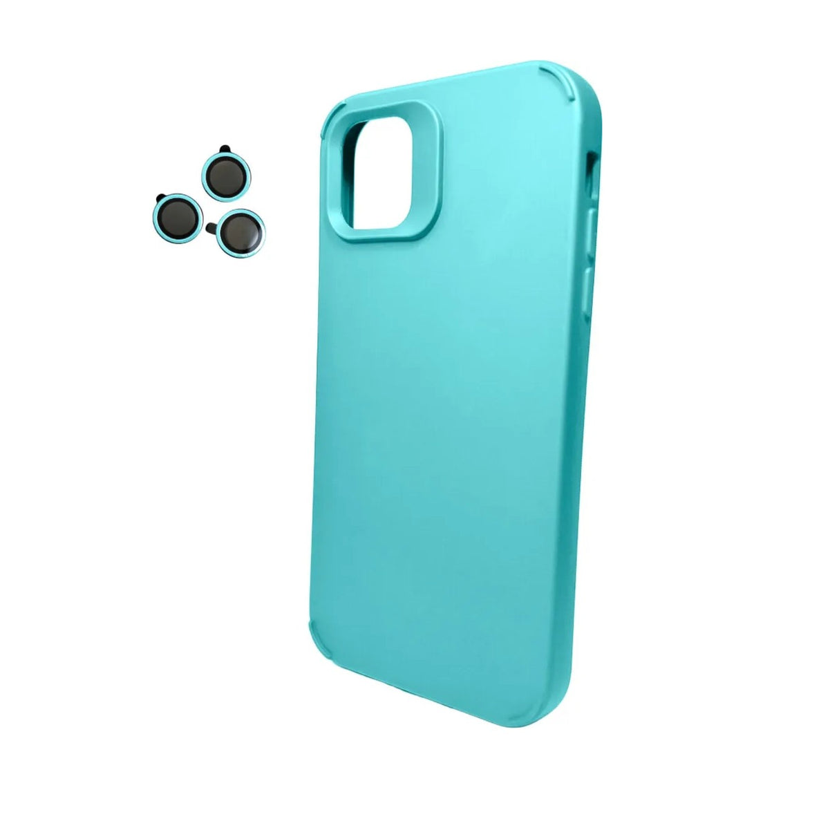 Husa Apple iPhone 15 Pro Max, Vivimall, din Silicon, Interior din Microfibra, Protectie Camera, Design Modern, Rezistenta la Impact, Bleu - vivimall.ro