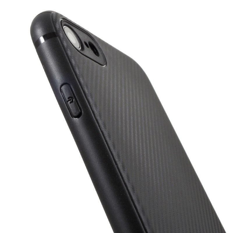 Husa Apple iPhone 6/6S IPAKY Carbon Fiber Negru - vivimall.ro