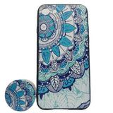 Husa Apple iPhone 6/6S Multicolor Model Frunza Suport inclus - vivimall.ro