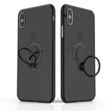 Husa Apple iPhone 6 Armor Ring cu inel magnetic Negru - vivimall.ro