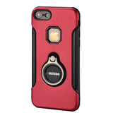 Husa Apple iPhone 6 Plus/6S Plus Motomo Ring Roz - vivimall.ro