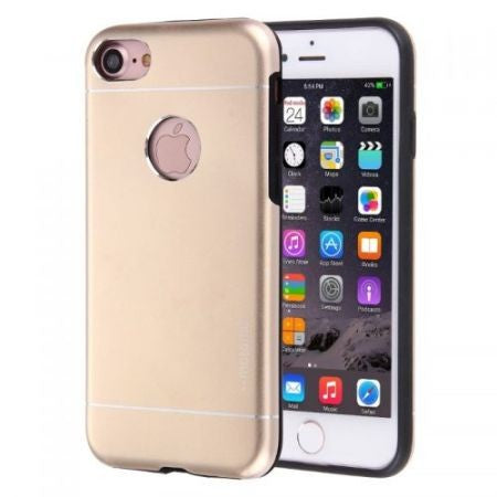 Husa Apple iPhone 6 Plus/6S Plus Motomo V2 Auriu - vivimall.ro