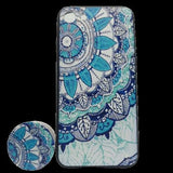 Husa Apple iPhone 6 Plus/6S Plus Multicolor Model Frunza + Suport inclus - vivimall.ro