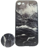 Husa Apple iPhone 7/8 Multicolor Model Valuri + Popsocket inclus - vivimall.ro