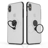 Husa Apple iPhone 7 Armor Ring cu inel magnetic Transparent - vivimall.ro