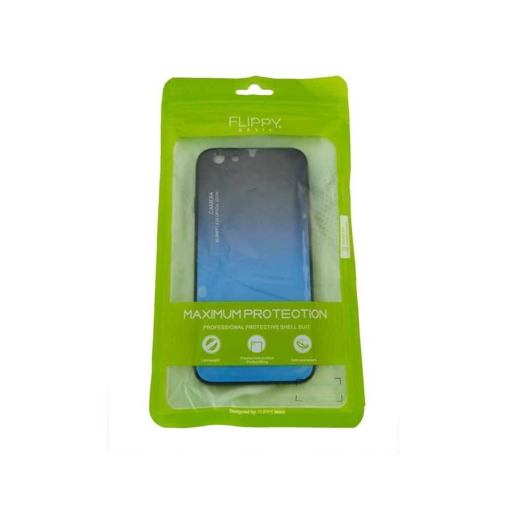 Husa Apple iPhone 7 Hybrid Back Degrade, Albastru - vivimall.ro