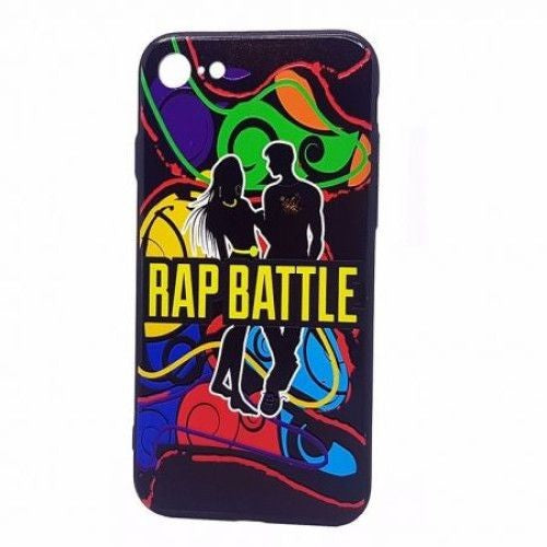 Husa Apple iPhone 7 Multicolor Mesaj Battle - vivimall.ro