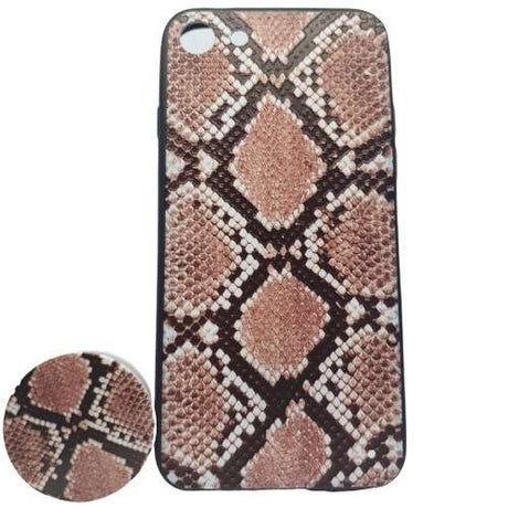 Husa Apple iPhone 7 Plus/8 Plus Multicolor Model Sarpe 2 + Popsocket inclus - vivimall.ro