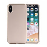 Husa Apple iPhone 7 Plus Full Silicone 360 Auriu - vivimall.ro