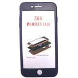 Husa Apple iPhone 7 Plus Full Silicone Albastru - vivimall.ro