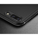 Husa Apple iPhone 7 Plus IPAKY Carbon Fiber Negru - vivimall.ro