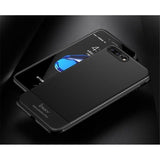 Husa Apple iPhone 7 Plus IPAKY Carbon Fiber Negru - vivimall.ro