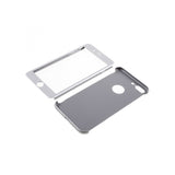 Husa Apple iPhone 7 Plus IPAKY Full Cover 360 Argintiu + Folie Cadou - vivimall.ro