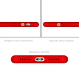 Husa Apple iPhone 8 IPAKY Full Cover 360 Rosu + Folie Cadou - vivimall.ro