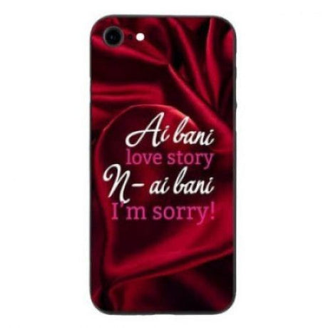 Husa Apple iPhone 8 Multicolor Mesaj Bani - vivimall.ro