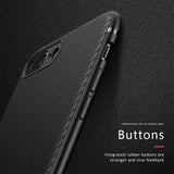 Husa Apple iPhone 8 Plus IPAKY Carbon Fiber Negru - vivimall.ro