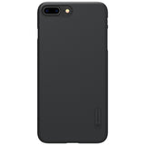 Husa Apple iPhone 8 Plus Nillkin Frosted Shield Negru + Folie de protectie - vivimall.ro