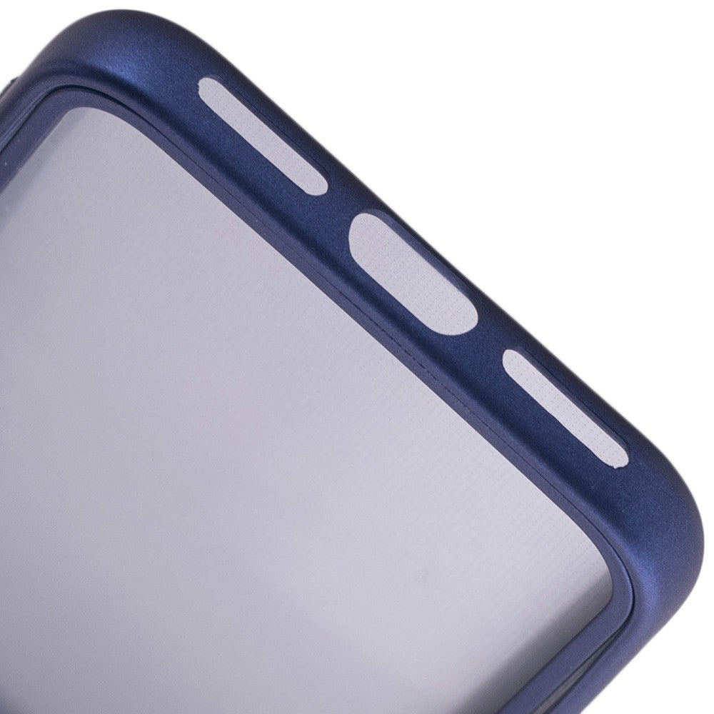 Husa Apple iPhone X Full Silicone 360 Albastru + Folie de protectie - vivimall.ro