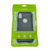 Husa Apple iPhone X Tpu, carbon, Negru - vivimall.ro