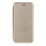 Husa de protectie Flippy compatibila cu Apple iPhone X/XS Magnet Book Case Auriu - vivimall.ro