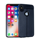 Husa Apple iPhone X Zore TPU moale Albastru - vivimall.ro