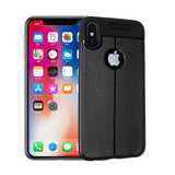 Husa Apple iPhone X Zore TPU moale Negru - vivimall.ro