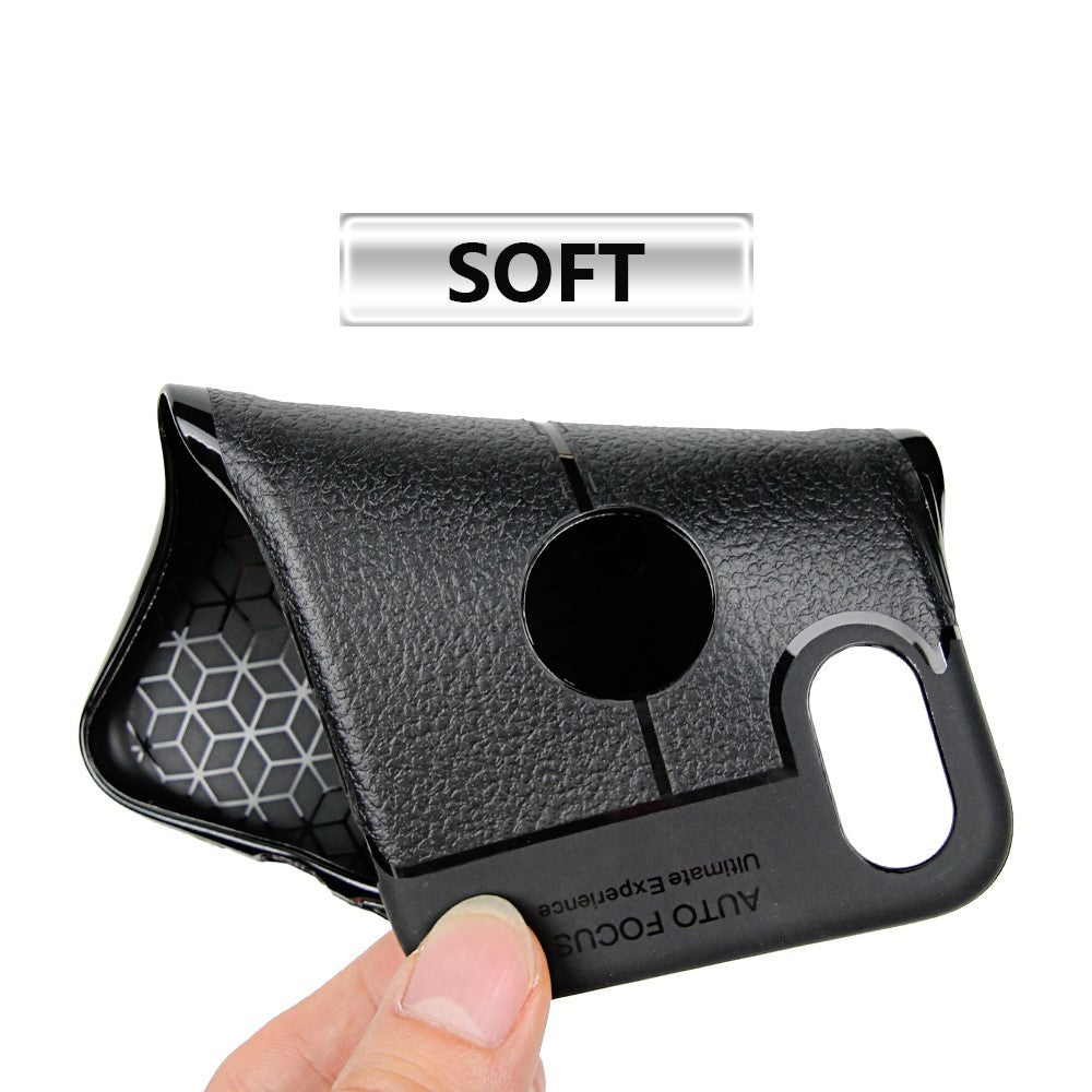 Husa Apple iPhone X Zore TPU moale Negru - vivimall.ro