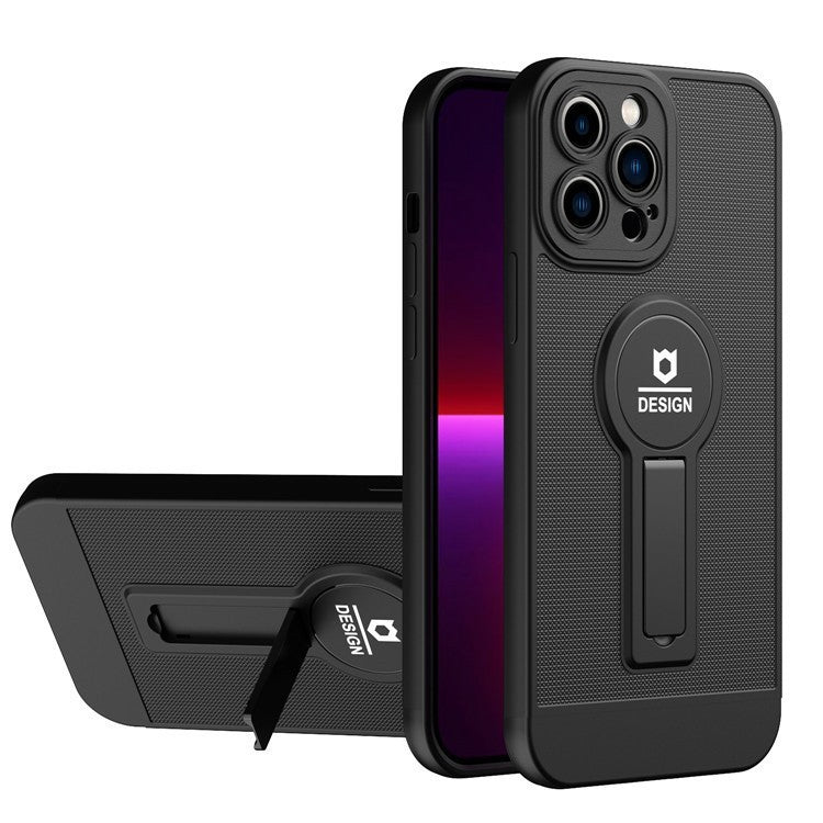 Husa Armor Design cu Stand pentru Apple iPhone X/XS Max, Negru, Suport Auto Magnetic, Wireless Charge, Protectie Antisoc, Flippy - vivimall.ro