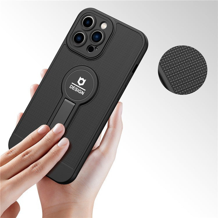 Husa Armor Design cu Stand pentru Apple iPhone XR, Negru, Suport Auto Magnetic, Wireless Charge, Protectie Antisoc, Flippy - vivimall.ro