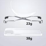 Husa Armor X Compatibila cu iPhone 15 Pro, Vivimall, Aliaj de Aluminiu, Antisoc, Antizgarieturi, Impermeabila, Margini cu 2 Straturi, Aderent, Montare Usoara, Surubelnita Inclusa, Gri Metalizat - vivimall.ro