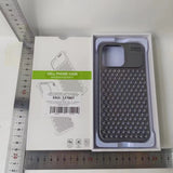 Husa Aromaterapia Compatibila cu iPhone 15 Pro Max, Vivimall, Antisoc, Antizgariere, Protectie Camera si Supraincalzire, din Aliaj de Aluminiu, Gri - vivimall.ro