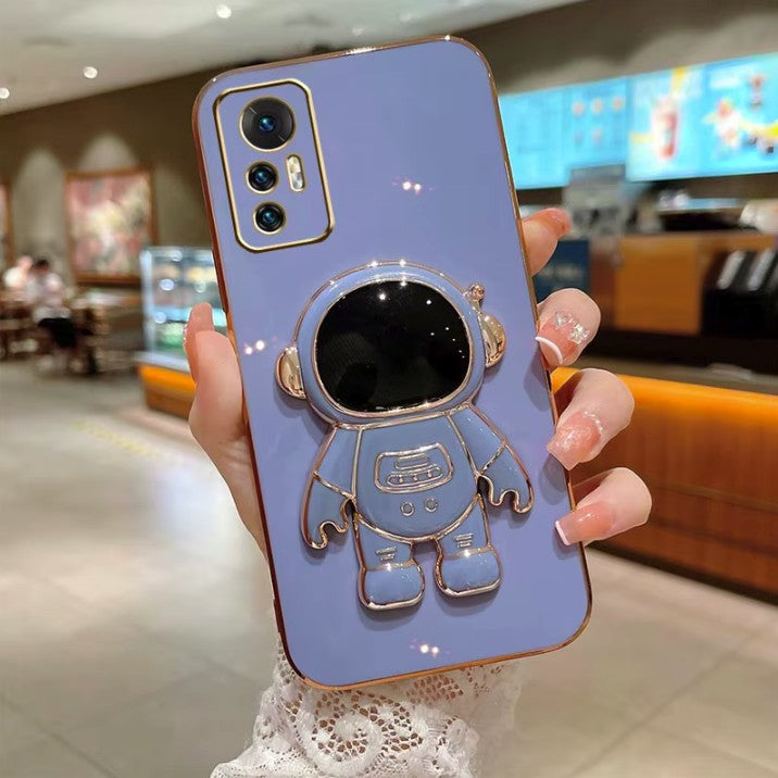 Husa de Protectie 2 in 1, Vivimall, Husa de Protectie pentru Honor 90, Model Astronaut, Husa cu Suport, din TPU, Albastru - vivimall.ro