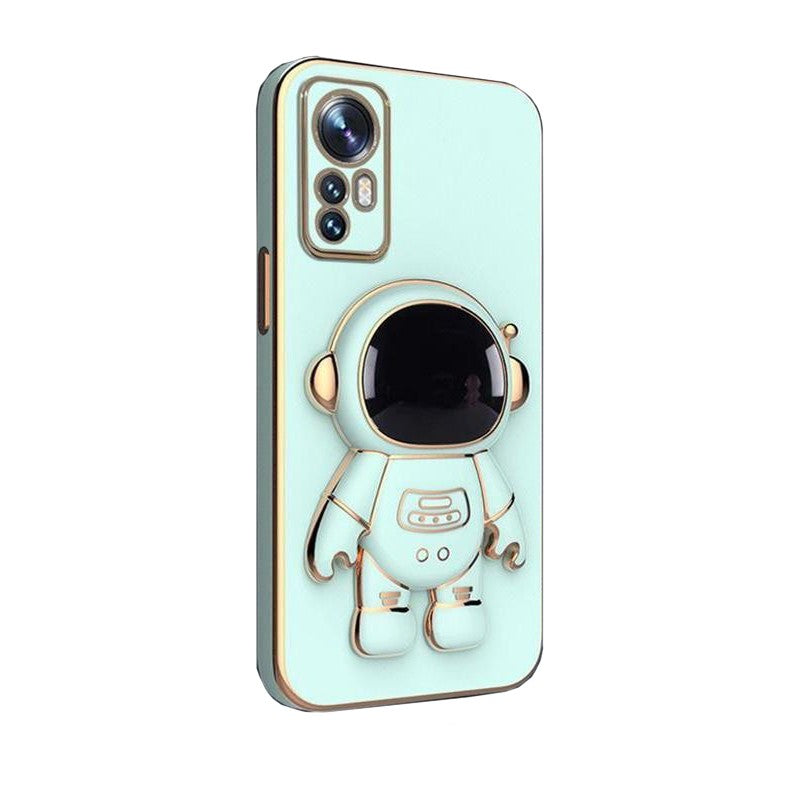 Husa de Protectie 2 in 1, Vivimall, Husa de Protectie pentru Honor 70, Model Astronaut, Husa cu Suport, din TPU, Verde - vivimall.ro