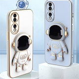 Husa Telefon 2in1, Vivimall, Compatibila Huawei Mate 50 Pro, Carcasa TPU cu Suport Inclus Tip Astronaut, Protectie Camere, Albastru - vivimall.ro