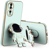 Husa Telefon 2in1, Vivimall, Compatibila Huawei Mate 60 Pro, Carcasa TPU cu Suport Inclus Tip Astronaut, Protectie Camere, Verde - vivimall.ro
