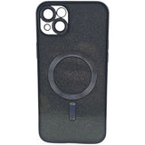 Husa de Protectie 2 in 1, Vivimall, pentru Apple iPhone 14 Plus, Compatibila MagSafe, Magnetica, cu Protectie Lentila, din TPU, Negru - vivimall.ro