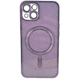 Husa de Protectie 2 in 1, Vivimall, pentru Apple iPhone 14 Plus, Compatibila MagSafe, Magnetica, cu Protectie Lentila, din TPU, Mov - vivimall.ro