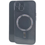 Husa de Protectie 2 in 1, Vivimall, pentru Apple iPhone 14 Plus, Compatibila MagSafe, Magnetica, cu Protectie Lentila, din TPU, Negru - vivimall.ro
