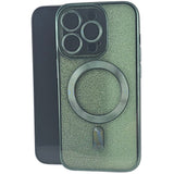 Husa de Protectie 2 in 1, Vivimall, pentru Apple iPhone 14 Pro, Compatibila MagSafe, Magnetica, cu Protectie Lentila, din TPU, Verde - vivimall.ro