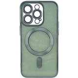 Husa de Protectie 2 in 1, Vivimall, pentru Apple iPhone 14 Pro Max, Compatibila MagSafe, Magnetica, cu Protectie Lentila, din TPU, Verde - vivimall.ro