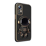Husa de Protectie 2 in 1, Vivimall, Husa de Protectie pentru Samsung Galaxy A15/A15 5G, Model Astronaut cu Suport, din TPU, Negru - vivimall.ro