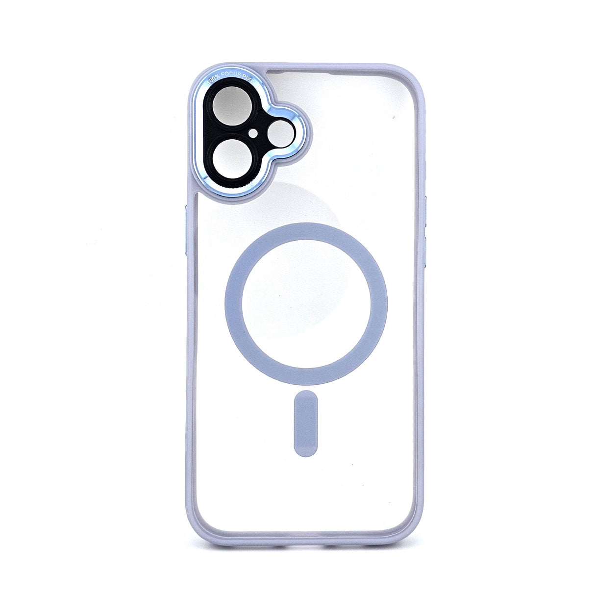 Husa de Protectie Compatibil cu iPhone 16, Vivimall, Incarcare Wireless, Tehnologie Magsafe, Carcasa din TPU/ PC, Protectie Camera, Antisoc, Antizgariere, Mov - Transparent - vivimall.ro
