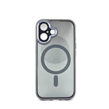 Husa de Protectie Compatibil cu iPhone 16 Plus, Vivimall, Incarcare Wireless, Tehnologie Magsafe, Carcasa din TPU/ PC, Protectie Camera, Antisoc, Antizgariere, Gri - Transparent - vivimall.ro
