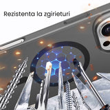 Husa de Protectie compatibila Apple iPhone 17 Pro Max, Vivimall, Magnetica Ultra-subtire, Anti-alunecare, Protectie PC, Rezistenta la Zgirieturi, Negru - vivimall.ro