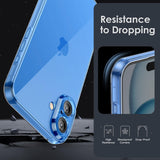 Husa de Protectie, Compatibila cu Apple iPhone 16 Plus, TPU, Antisoc, Rezistenta la Impact, Protectie Camera, Transparenta - vivimall.ro