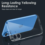 Husa de Protectie, Compatibila cu Apple iPhone 16 Plus, TPU, Antisoc, Rezistenta la Impact, Protectie Camera, Transparenta - vivimall.ro