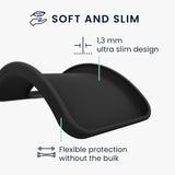 Husa de Protectie Matte TPU, Vivimall, pentru Samsung Galaxy A15, Protectie Camera, Antisoc, Antizgariere, Antialunecare, Acoperire Completa, Negru - vivimall.ro