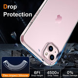 Husa de Protectie din Silicon, pentru Apple iPhone 15, PC, Antisoc, Rezistenta la Impact, Transparenta - vivimall.ro