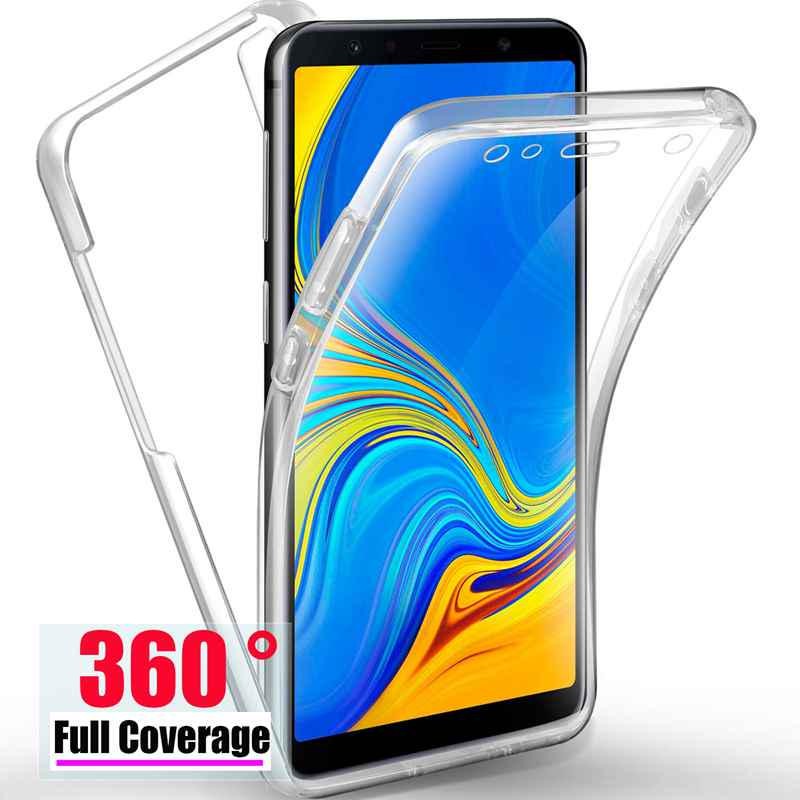 Husa de protectie Flippy 360 grade, PC+TPU+Folie policarbonat, pentru Samsung Galaxy A14 4G/5G , Transparent - vivimall.ro