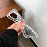 Husa de protectie Flippy, Airbag Shock Absorption, TPU, pentru Apple iPhone 11 , Transparent - vivimall.ro